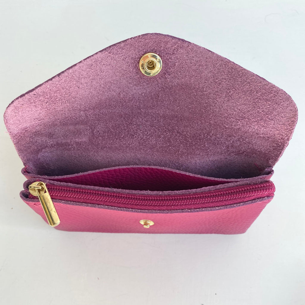 Italian Leather Tote - Soft Pink – Bagacci Bags